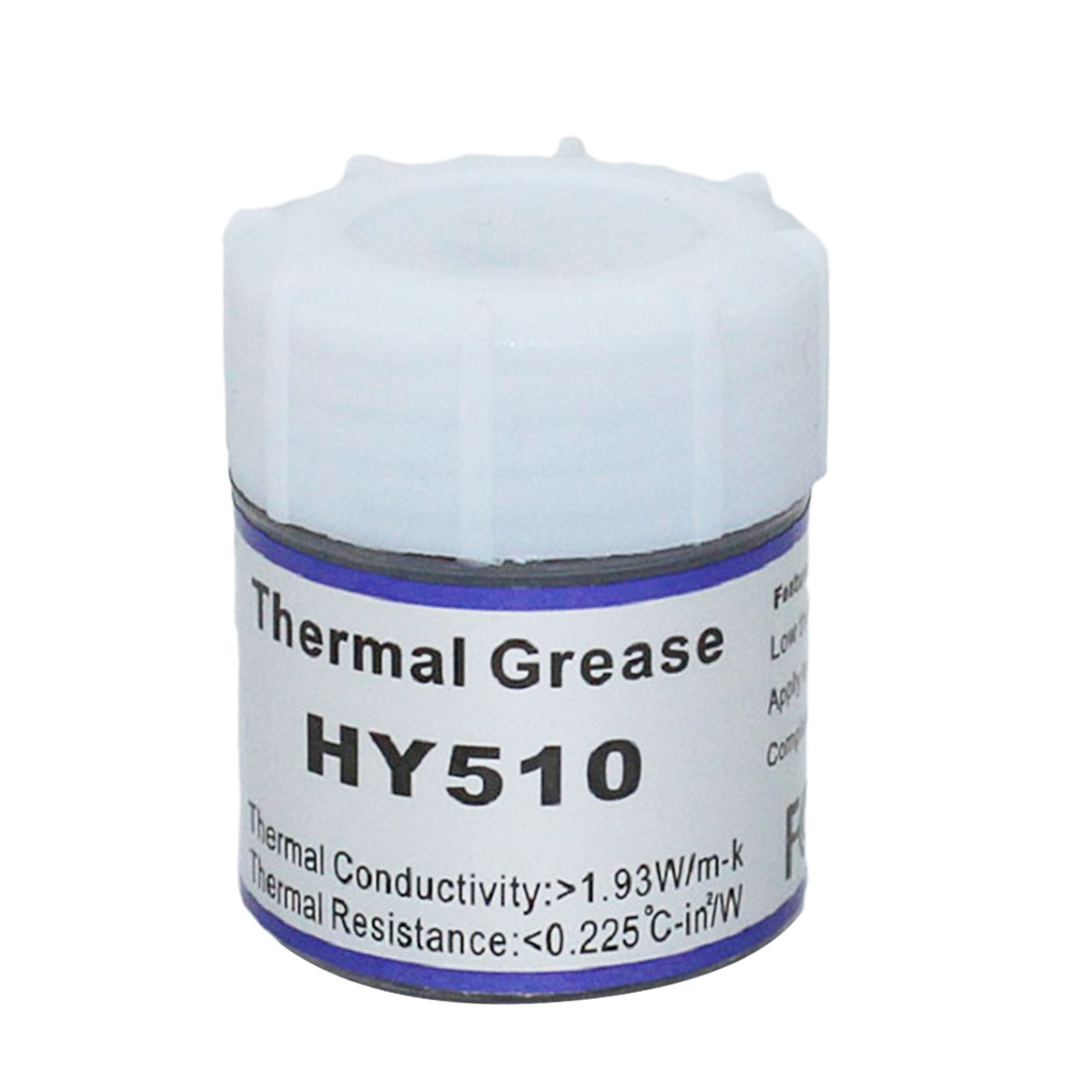 hy510 10g grey silicone compound thermal conductive grease