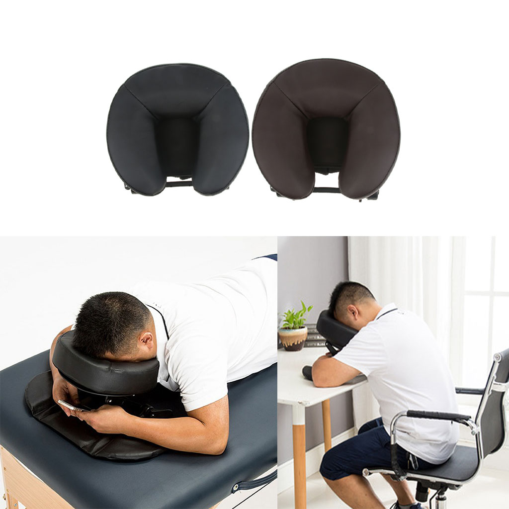 Foam Spa Massage Table Pillow U Shape Bolster Face Down Cradle Nap