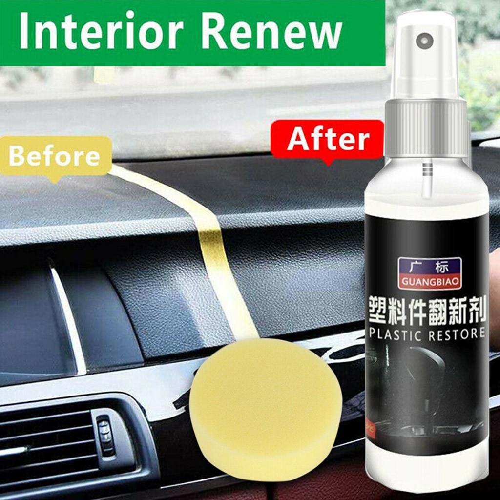 Car & Home Plastic Part Retreading Restore Agent Wax Instrument Panel Reducing Y 
