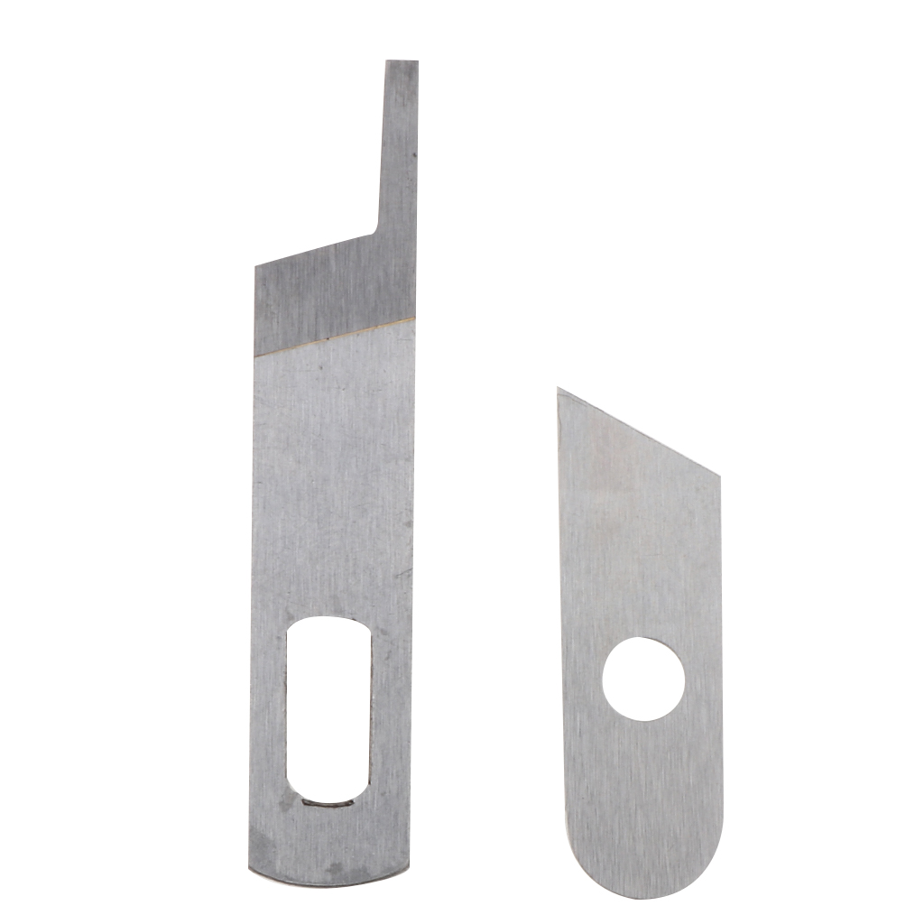 Description Picture 5 of item2Pcs Overlocker Upper Lower Knife Fits for Singer 14CG744 14CG754 14SH644 14SH654 14U544 14U554 14U555 14U557