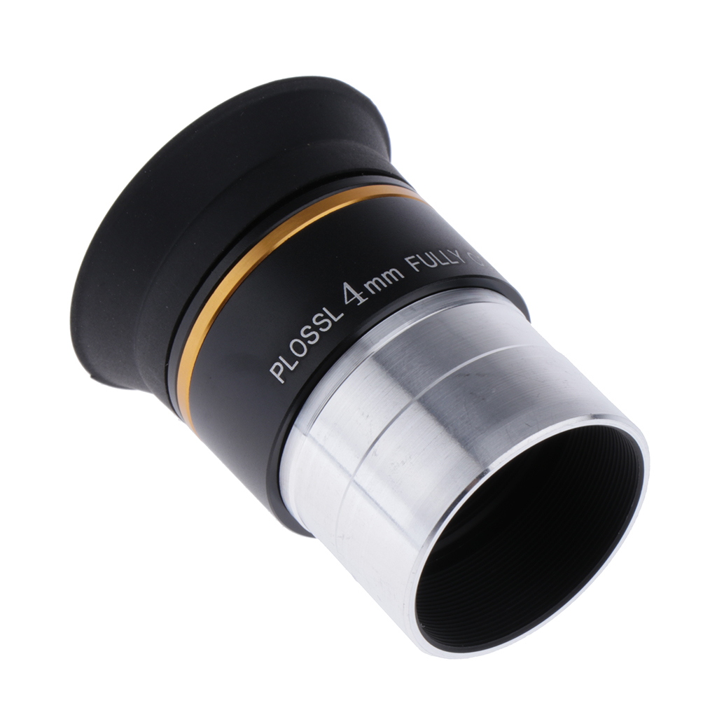 4mm 1.25inch HD Optical Glass Eyepiece PL Lens for Astronomic Telescope Telescope Eyepiece