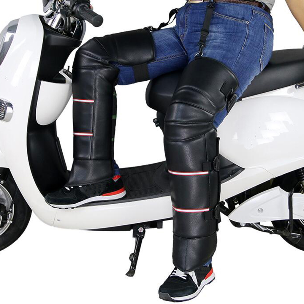 Knee Pads Protect Warm Plush Tube Thicken Thermal Knee Braces Leg Warmer Winter