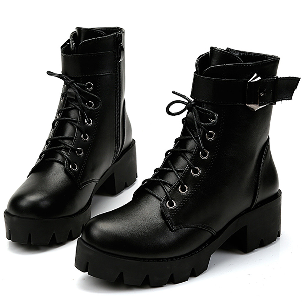 Кожаные ботинки Botas mujer