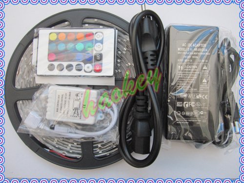 Светодиодная лента Haokey RGB LED 3528 SMD + 24key + 12V 2A 3528 RGB led strip Светодиодная лента Haokey RGB LED 3528 SMD + 24key + 12V 2A 3528 RGB led strip