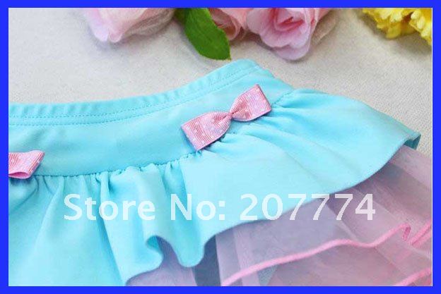 5 pcs/lot,first-class quality,Blue color,Baby Swimwear,Kid Swimsuit,Girl Bikini,Children Clothing/Costume Free Shipping