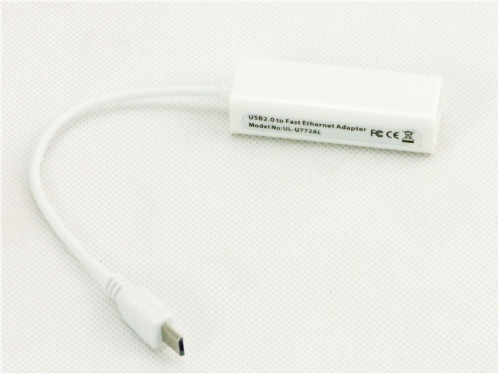 Купить реальные usb 2.0 высокая скорость lan ethernet адаптер мини-usb ...