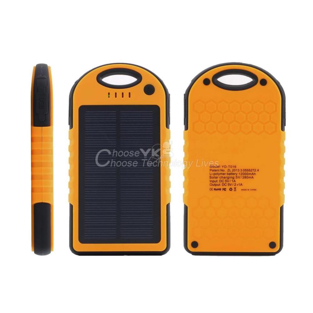 Solar Charger Power Bank    -  2
