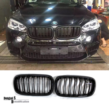 X5 X6 Replacement Front Grill for BMW X Series F15 F16 Taiwan Origin Car Styling Bumper Grille Gloss Black Dual Slat