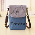 Totoro Bags Hello Kitty Sacos Baymax Totoro Wallet Women Small Cartoon Canvas Denim Purse Ladies Mini