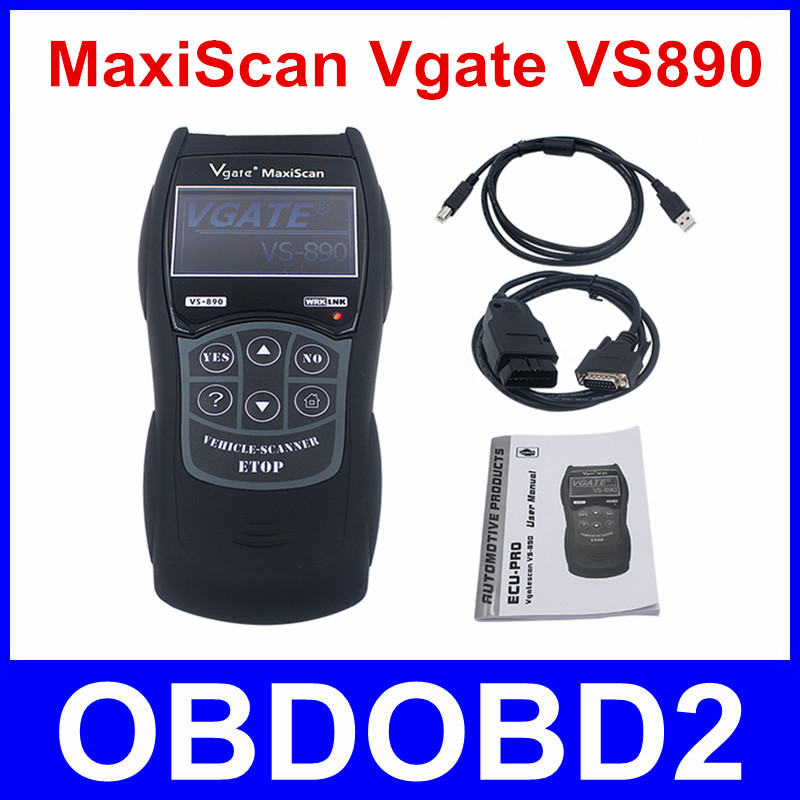 2016 VS890 OBD2    VGATE VS890 OBD2  multi- VS-890 BD2 OBDII EOBD   890  