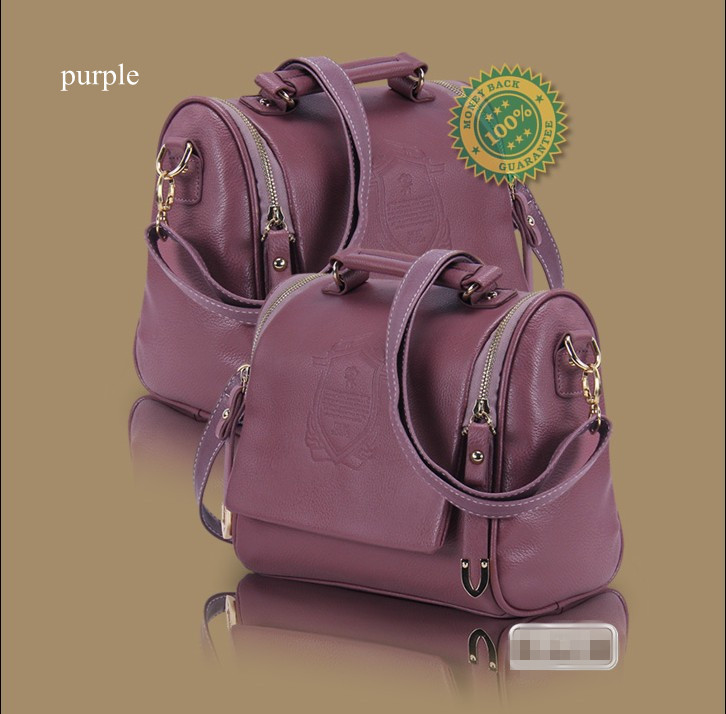 2013 New Korea Fashion Handbag PU Leather Ladies Hand Bag Shoulder