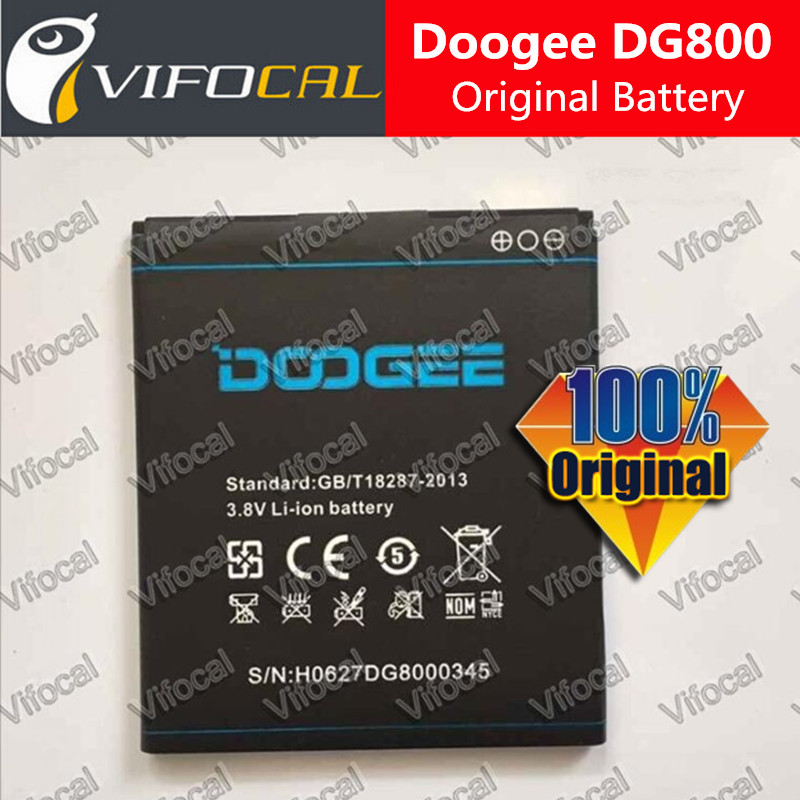 Doogee DG800 Battery 100 Original 2000Mah Battery For Doogee VALENCIA DG800 Smartphone Free shipping IN Stock