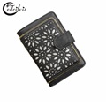 Hollow Out Retro Hasp Women Wallet W049 High grade PU Leather Short Purse Handbag Cardholder Hollow