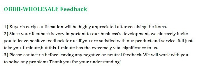 feedback