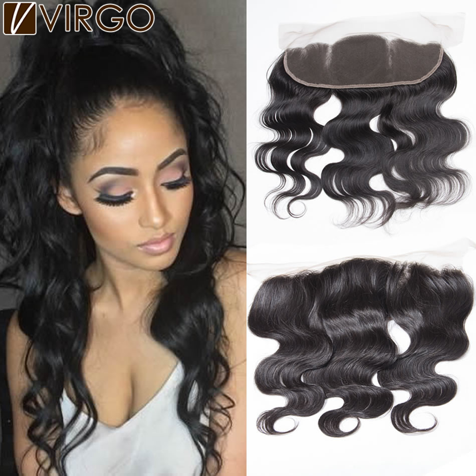 Image of Indian Body Wave Lace Frontal Closure 1pc Unprocessed Virgin Human Hair Closure Indian Virgin Hair Queen Rosa Hair Products